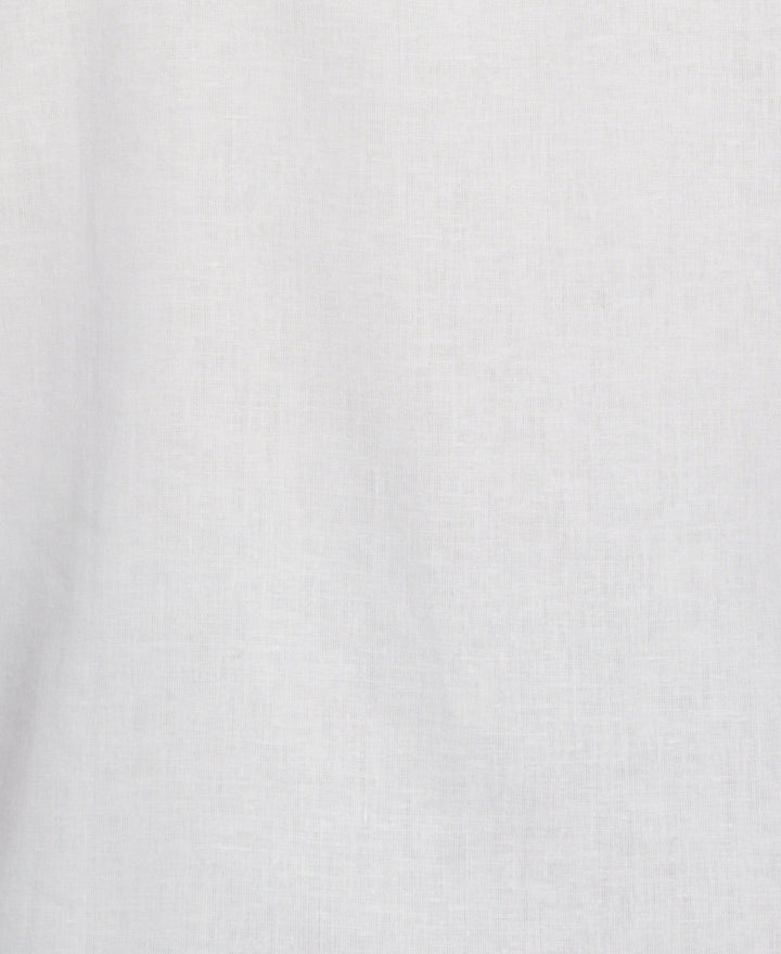 Linen Blend Shirt (Brilliant White) 