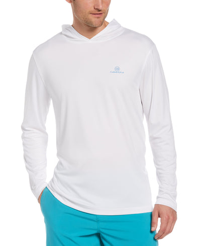 Solid Sun Protection Hoodie (Brilliant White) 