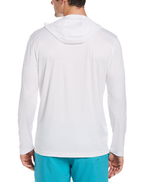 Solid Sun Protection Hoodie (Brilliant White) 