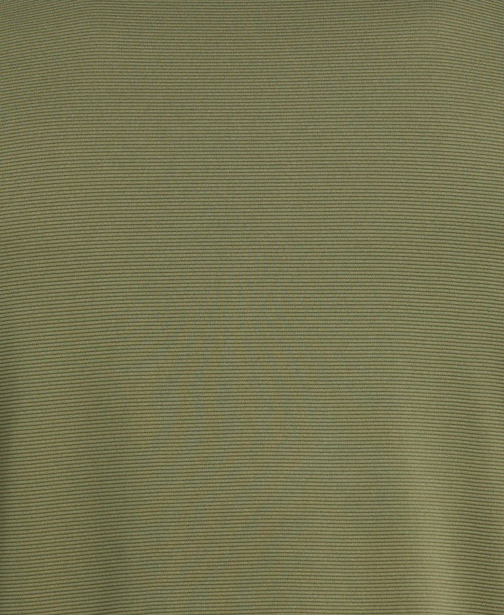 1/4 Zip Long Sleeve Sweater (Olivine) 
