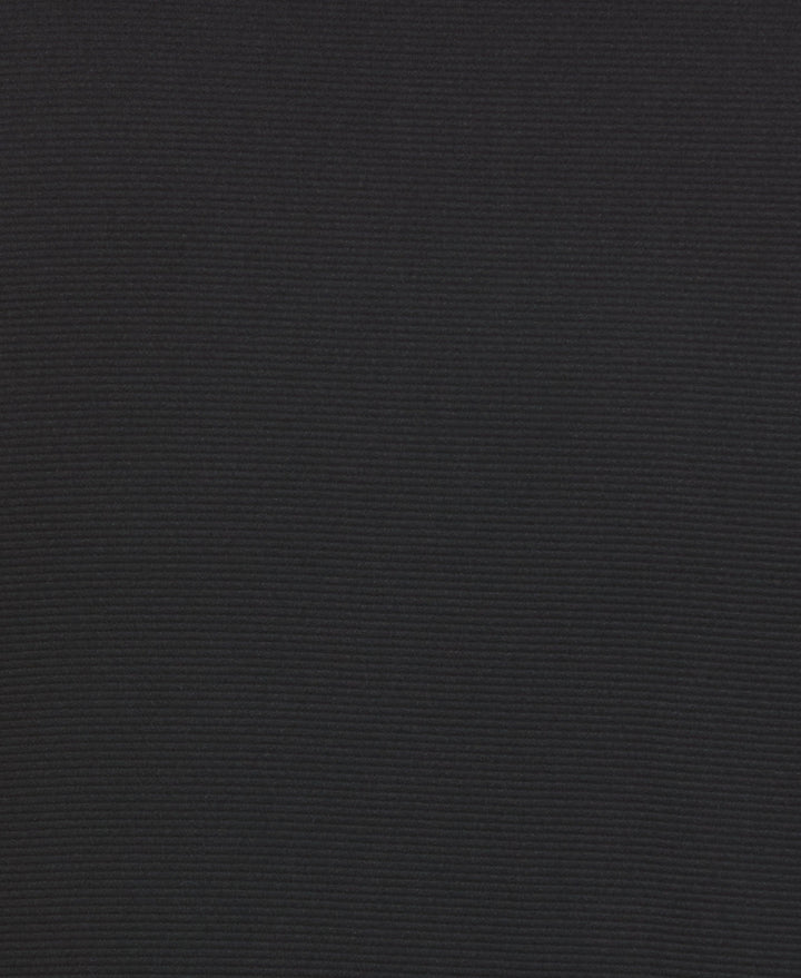 1/4 Zip Long Sleeve Sweater (Jet Black) 