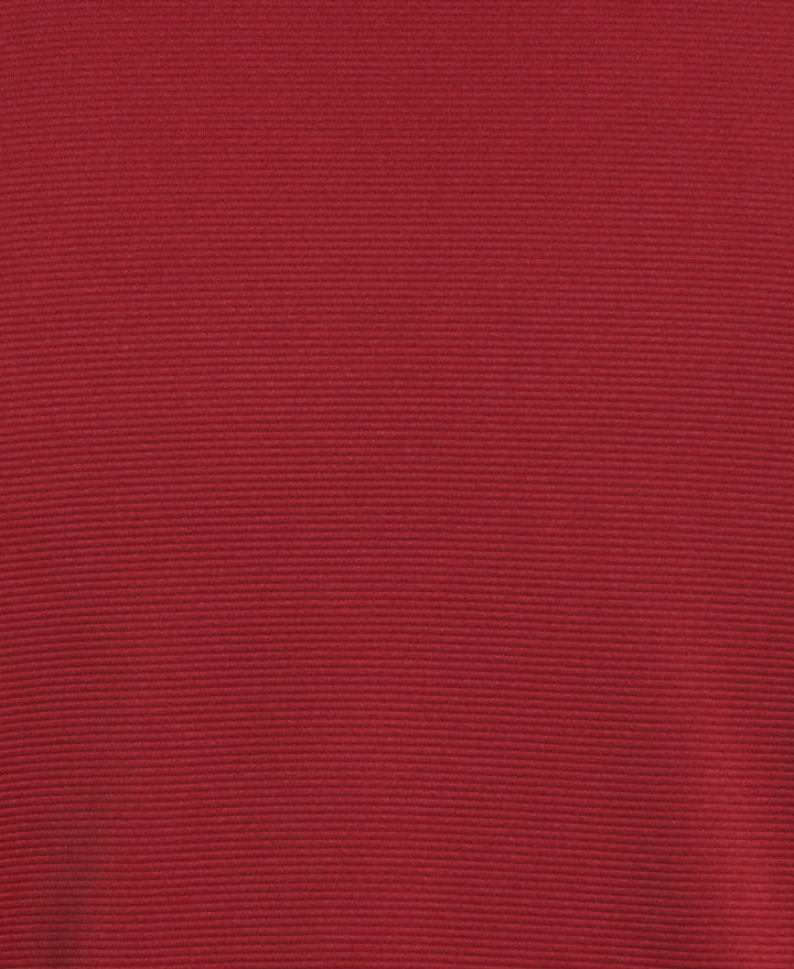 1/4 Zip Long Sleeve Sweater (Biking Red) 