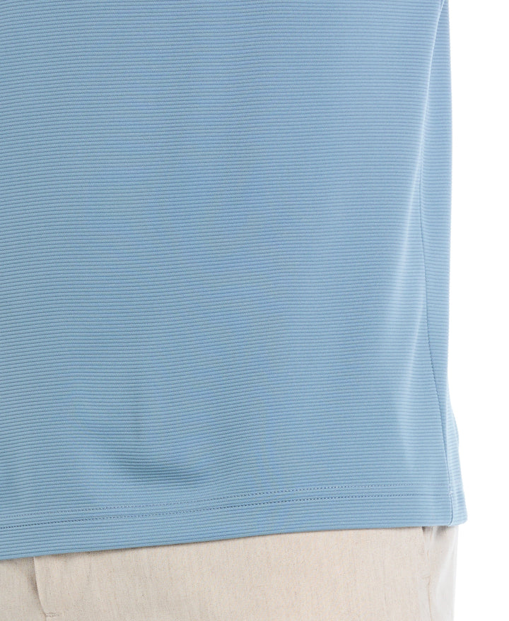 1/4 Zip Long Sleeve Sweater (Windward Blue) 