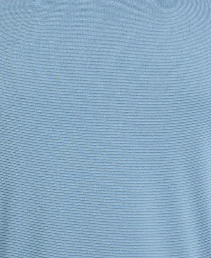 1/4 Zip Long Sleeve Sweater (Windward Blue) 