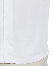 Viscose Textured Cuban Collar Shirt (Brilliant White) 