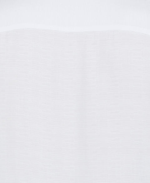 Viscose Textured Cuban Collar Shirt (Brilliant White) 
