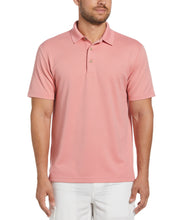 Solid Textured Polo (Brandied Apricot) 
