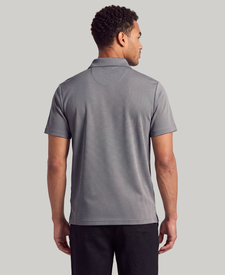 Wicking Ottoman Golf Polo Shirt (Quiet Shade) 
