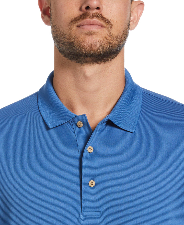 Wicking Ottoman Golf Polo Shirt (Delft) 