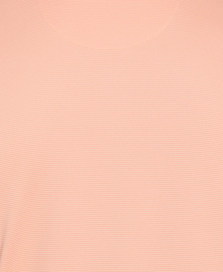 Big & Tall Solid Textured Polo (Peach Pink) 