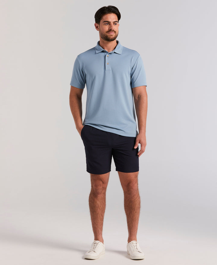 Wicking Ottoman Golf Polo Shirt (Mountain Spring) 