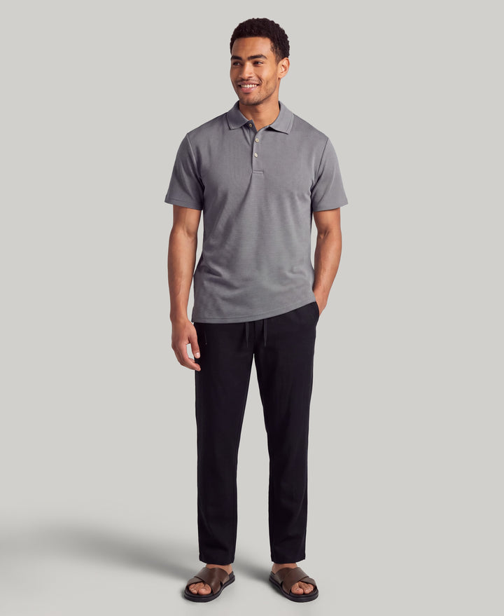 Wicking Ottoman Golf Polo Shirt (Quiet Shade) 