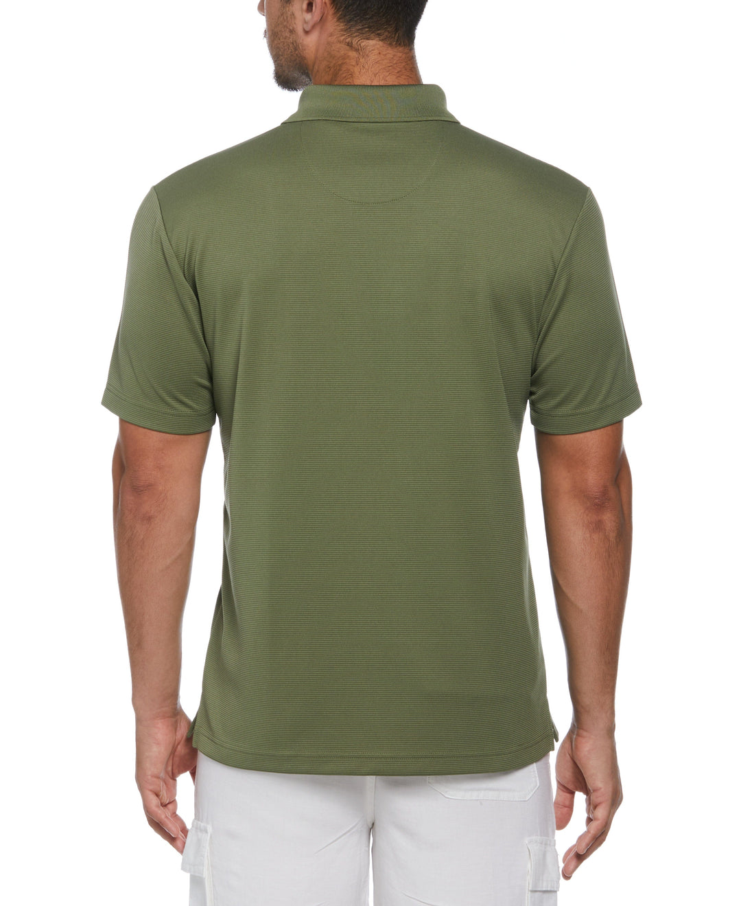 Wicking Ottoman Golf Polo Shirt (Olivine) 