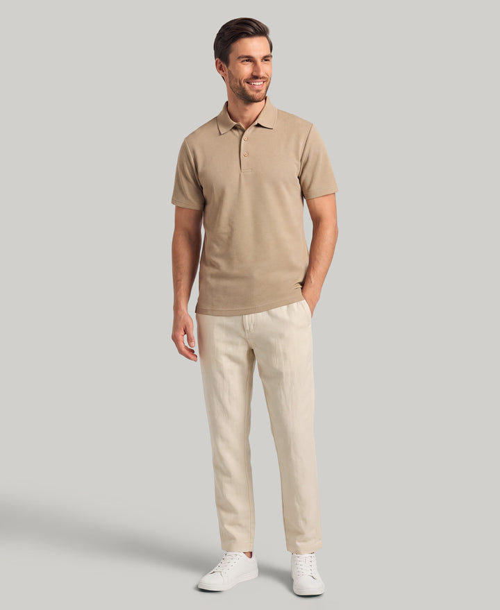Wicking Ottoman Golf Polo Shirt (Chinchilla) 