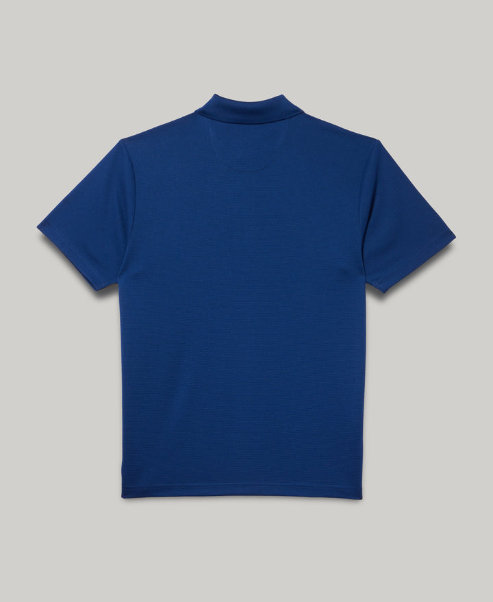 Wicking Ottoman Golf Polo Shirt (Bellwether Blue) 