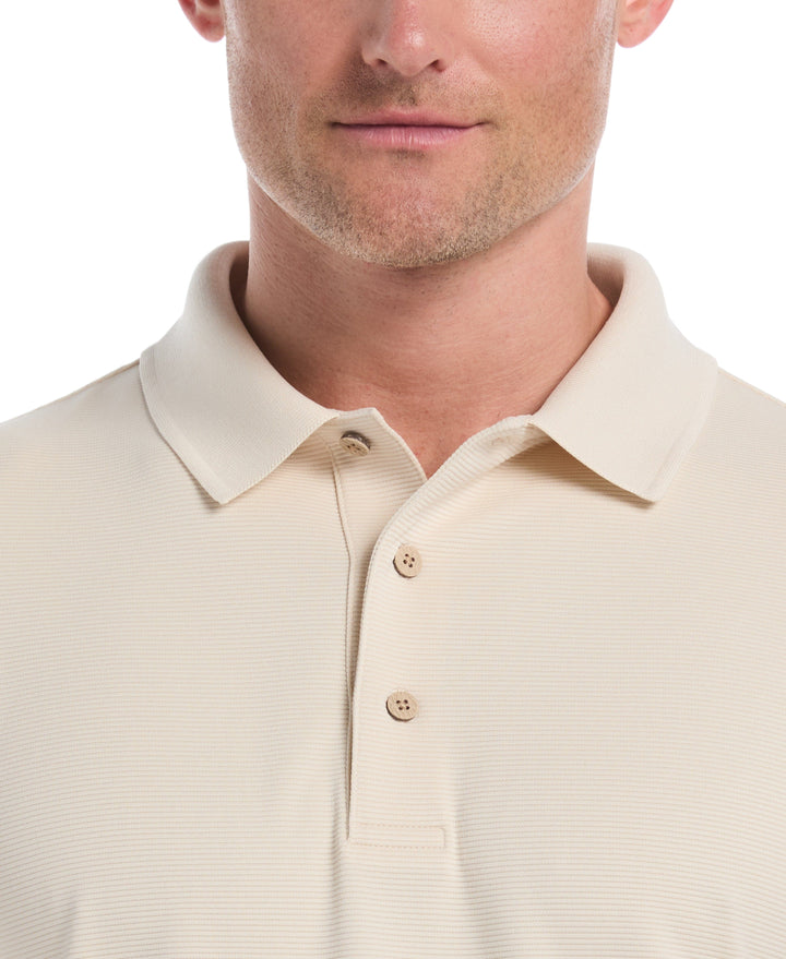 Wicking Ottoman Golf Polo Shirt (Summer Sand) 