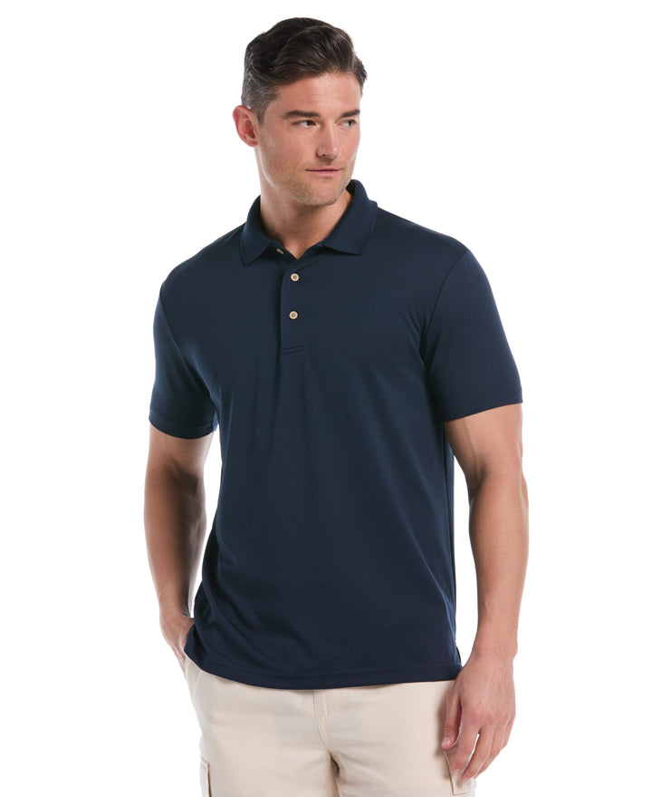 Wicking Ottoman Golf Polo Shirt (Dress Blues) 