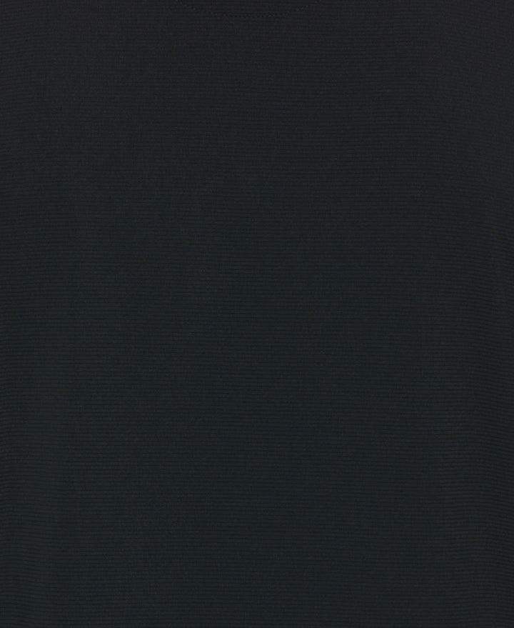 Wicking Ottoman Golf Polo Shirt (Jet Black) 