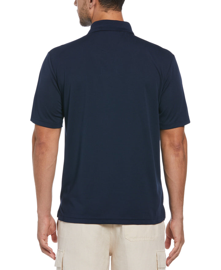 Wicking Ottoman Golf Polo Shirt (Dress Blues) 