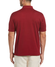 Solid Textured Polo (Biking Red) 
