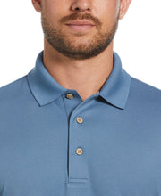 Solid Textured Polo (Captains Blue) 