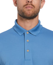 Solid Ottoman Essential Polo (Parisian Blue) 