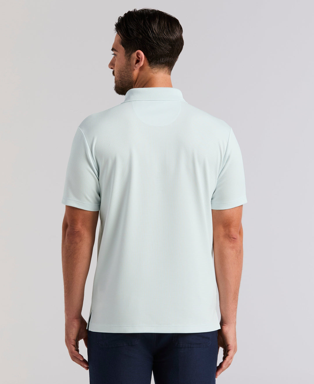 Wicking Ottoman Golf Polo Shirt (Ice Melt) 