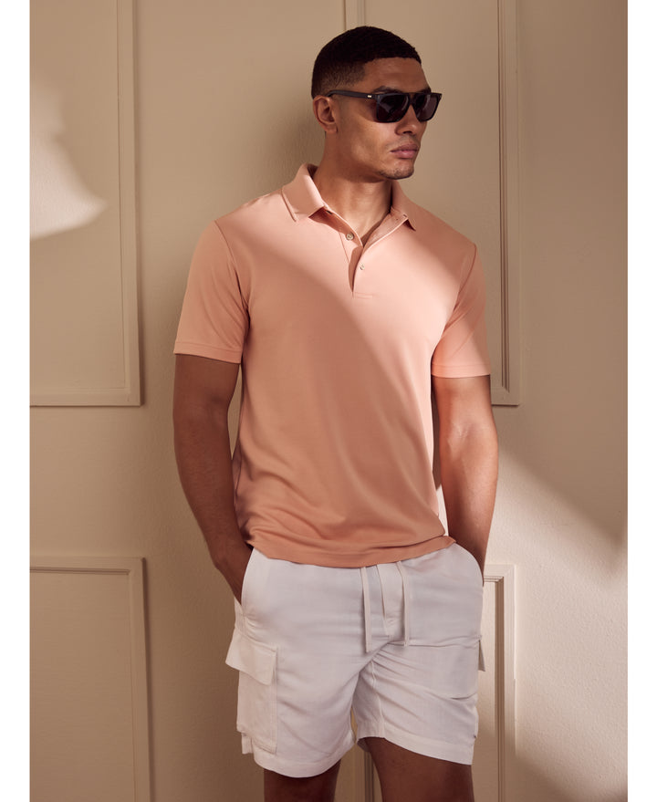 Solid Textured Polo-Polos-Cubavera