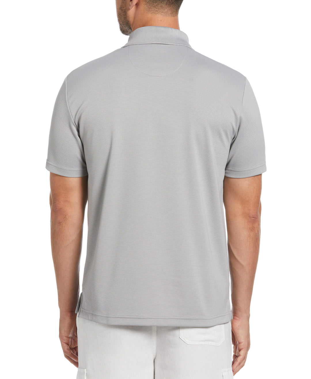 Wicking Ottoman Golf Polo Shirt (Sleet) 