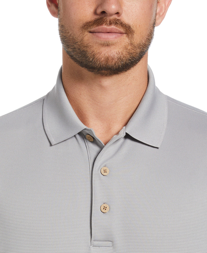 Wicking Ottoman Golf Polo Shirt (Sleet) 