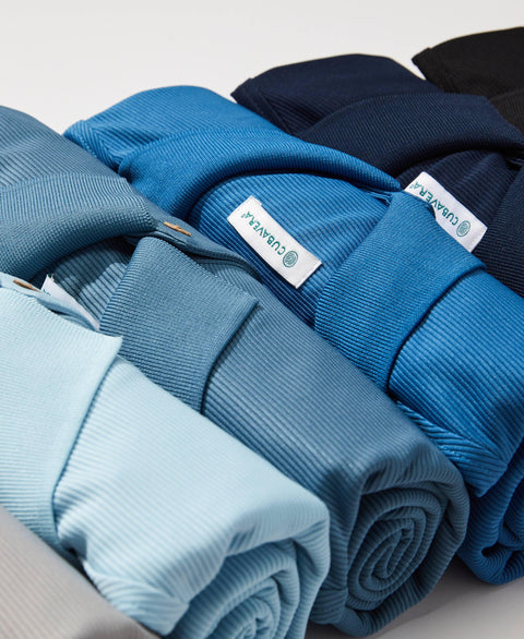 Solid Textured Polo-Polos-Cubavera