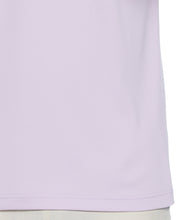 Solid Textured Polo (Pastel Lilac) 
