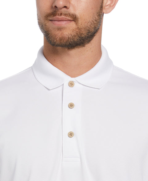 Solid Ottoman Essential Polo (Bright White) 