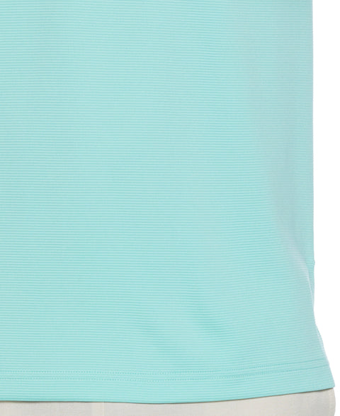 Solid Textured Polo (Cascade) 