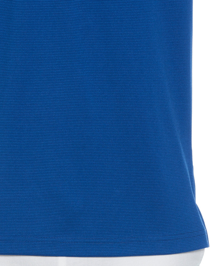 Wicking Ottoman Golf Polo Shirt (True Blue) 
