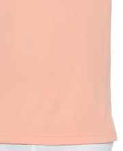 Solid Textured Polo (Peach Pink) 