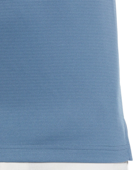 Solid Textured Polo (Captains Blue) 