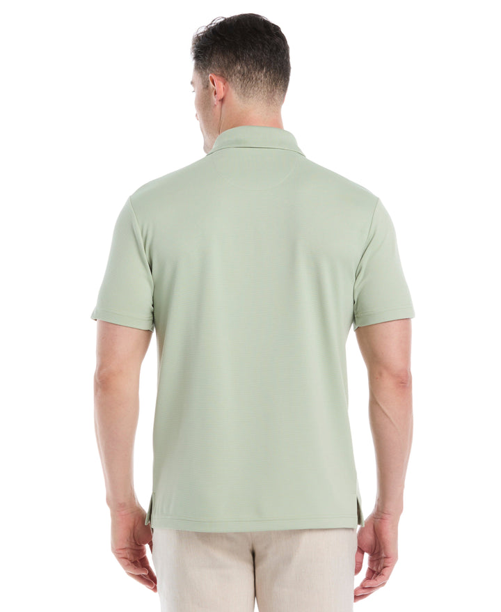 Wicking Ottoman Golf Polo Shirt (Reseda) 