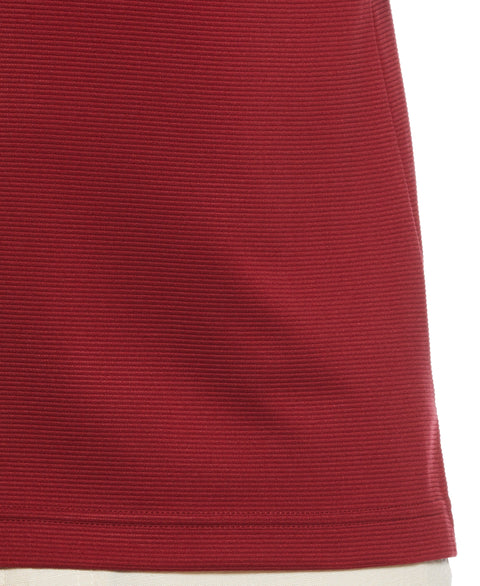Solid Textured Polo (Biking Red) 