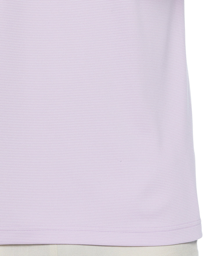 Wicking Ottoman Golf Polo Shirt (Pastel Lilac) 