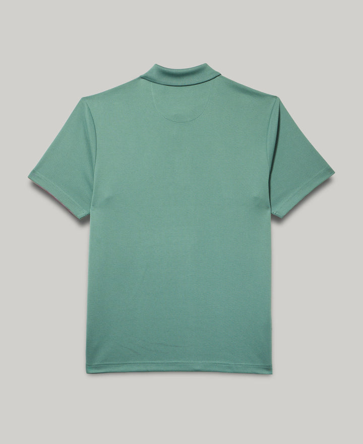 Wicking Ottoman Golf Polo Shirt (Sagebrush Green) 