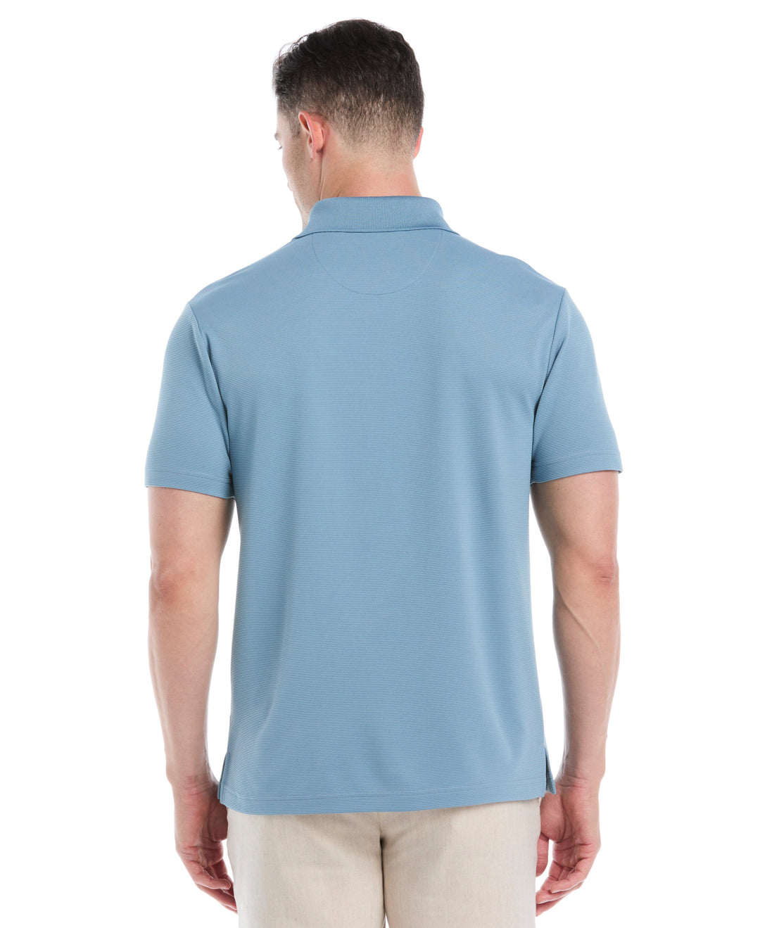 Wicking Ottoman Golf Polo Shirt (Windward Blue) 