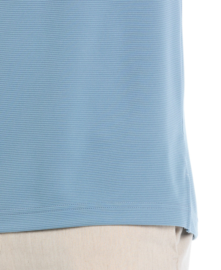 Wicking Ottoman Golf Polo Shirt (Windward Blue) 