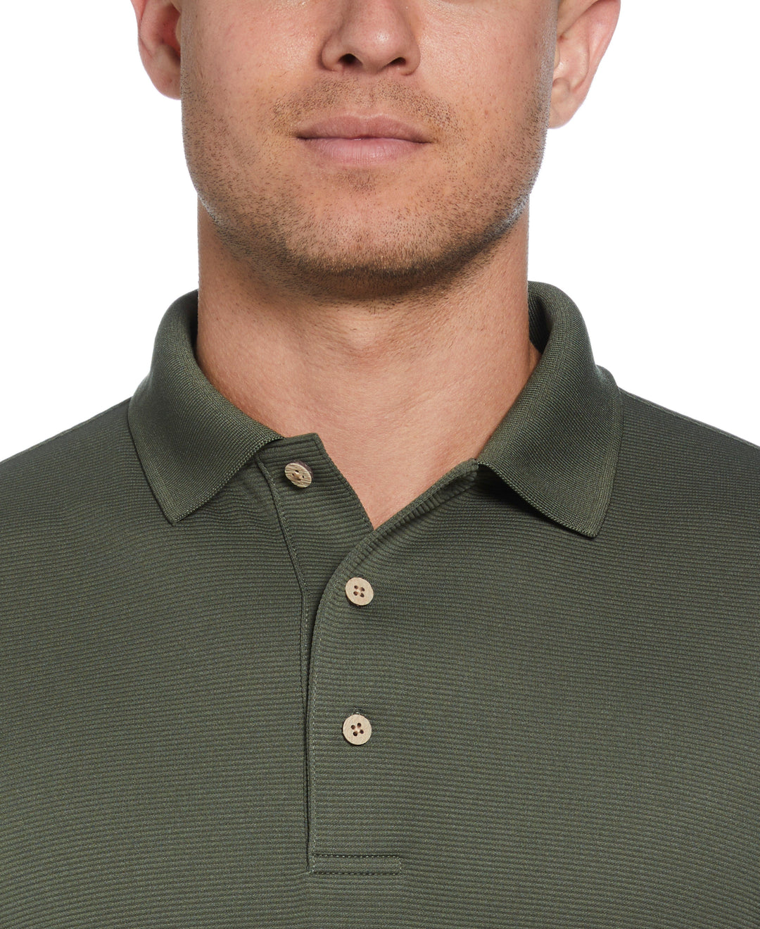 Wicking Ottoman Golf Polo Shirt (Thyme) 