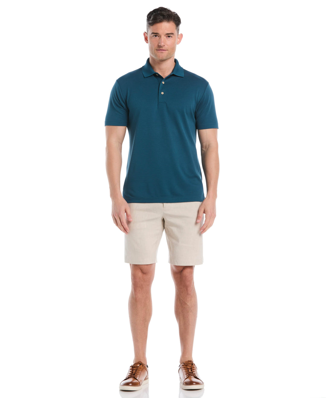 Wicking Ottoman Golf Polo Shirt (Deep Dive) 