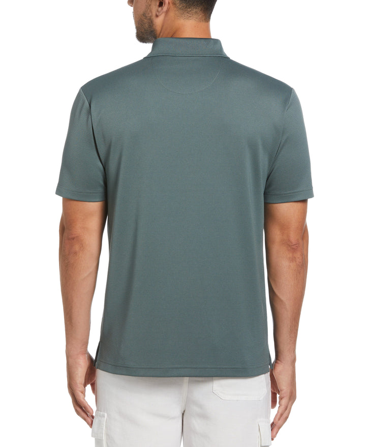Wicking Ottoman Golf Polo Shirt (Balsam Green) 