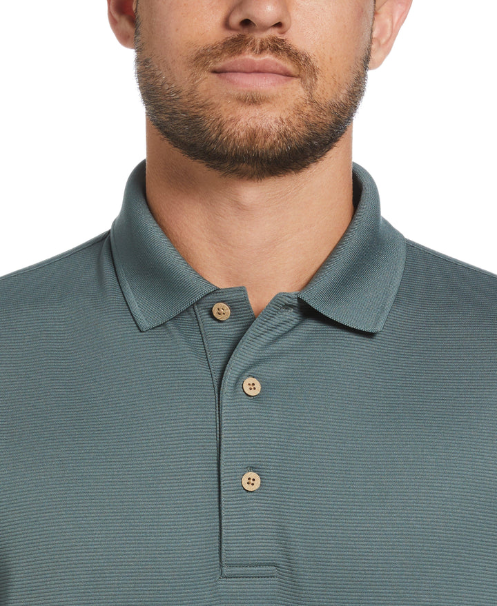 Wicking Ottoman Golf Polo Shirt (Balsam Green) 