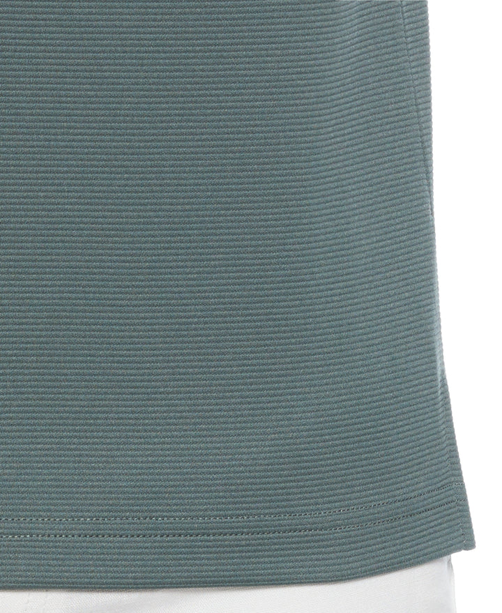 Wicking Ottoman Golf Polo Shirt (Balsam Green) 