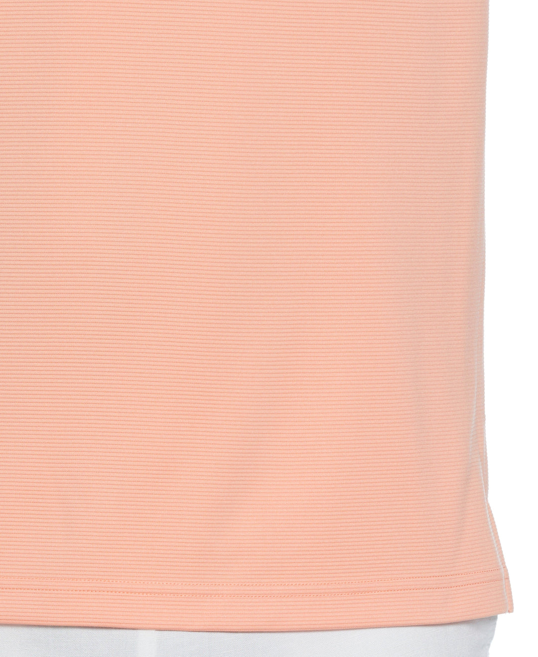 Wicking Ottoman Golf Polo Shirt (Peach Pink) 