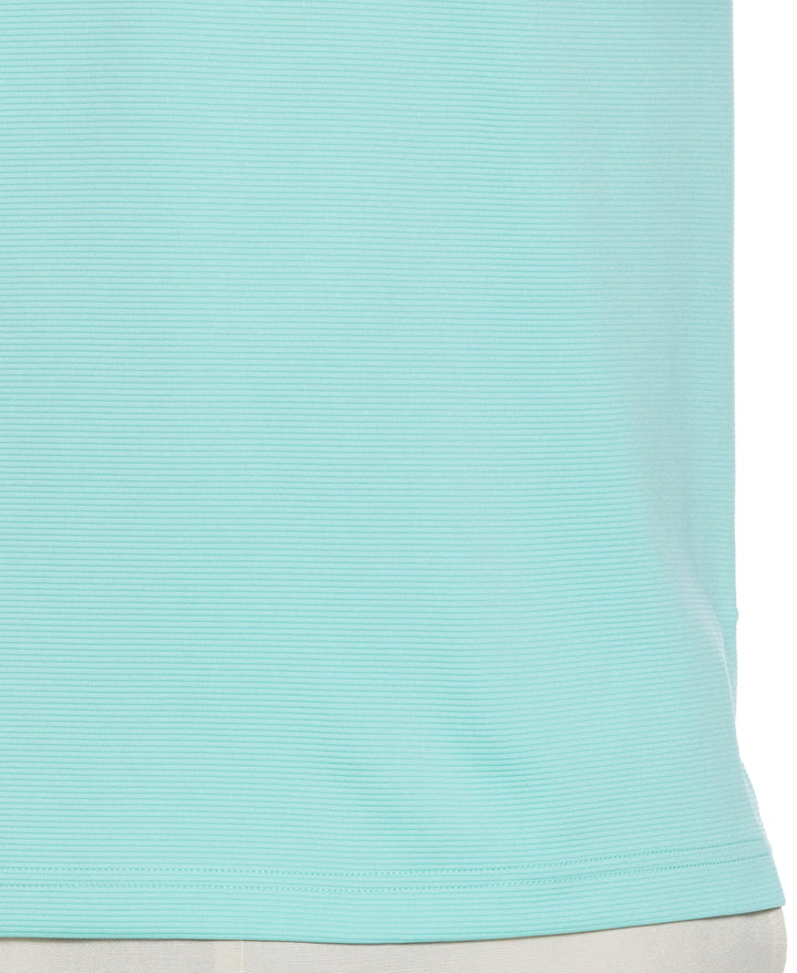 Wicking Ottoman Golf Polo Shirt (Cascade) 